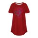 thumbnail image 2 of Camisetas de Manga Corta para las Mujeres Cuello Redondo Casual 3/4 Camiseta de Manga, Ligera Imitación de Algodón Cuatro Estaciones Top para el Hogar Y el Uso Diario, 2 of 3