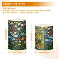 thumbnail image 6 of Yayeee Flameless Candles with Remote Flickering Battery Operated Multi Color Changing, Green Floral Garden, 6 of 7