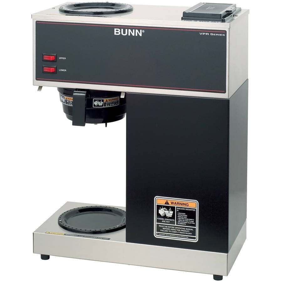 Refurbished BUNN® VPR 12Cup Commercial Coffee Brewer, Black, 33200.