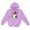 Purple-1, variant on LIIPEE Halloween Graphic Hoodies For Girls Cute Long Sleeve Hooded Pullover Kids Fall Winter Comfortable Casual Sweatshirts With Pockets,2-3 Years