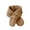 Brown, variant on Solid Color Knitted Winter Versatile Cute Small Scarf Scarf Scarf