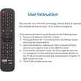 thumbnail image 4 of for Hisense-TV-Remote Replacement, Compatible with All Hisense 4K LED HD UHD Smart TVs (Not for Roku TVs), 4 of 8