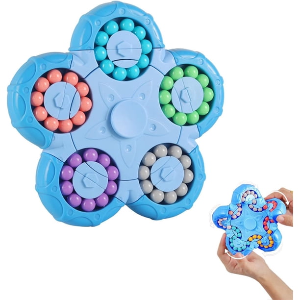 Juguete de rompecabezas de frijol mágico, juguetes giratorios de frijol mágico 2 en 1, juego de rompecabezas de bola mágica, regalo para niños y niñas de 3 años o más, 5-7, 8-12, adolescentes, adultos