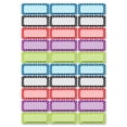 thumbnail image 2 of Ashley, ASH10079, Dry Erase Dotted Nameplate Magnets, 1 Pack, Multicolor, 2 of 2