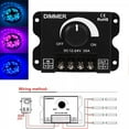 LED Switch Dimmer,12V24V 30A Light Strip Dimmer,Switch Dimmer