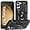 Black, variant on Phone Case for Samsung S23 Case Samsung Galaxy S23 Phone Case, Military Grade, Heavy Duty, with Ring Holder Stand, Support Magnet Car Mount for Samsung Galaxy S23 Case Red