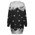 thumbnail image 5 of Krdevn Décoration de Noël, Robe à Capuche Décontractée Imprimée de Noël pour Femmes, 5 of 5