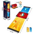 thumbnail image 4 of TableTop Curling Game And Family Fun Board Games Pucks With 8 Rolllers Gifts For Kids And Adults Travel Compact Storage, 4 of 6