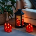 thumbnail image 2 of Guirnalda de luces Homemory con guirnalda de velas sin llama, 12 unidades, 2 of 7