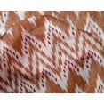 thumbnail image 4 of oneOone Tissu Tabby en Soie Imprimé Chevron Ikat BTY 42 Pouces de Large, 4 of 4