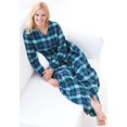 thumbnail image 5 of Only Necessities Plus Size Flannel Plaid Lounger, 5 of 6