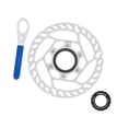 thumbnail image 2 of S SERENABLE Bike Center Lock Brake Disc Rotor Accessories Stainless Steel Aluminum Alloy Diameter 140mm, 2 of 9