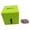 Green, variant on Fun And Safe Plastic Bird Toy Coin Depositor Smarted Plastic Bird Training Tool