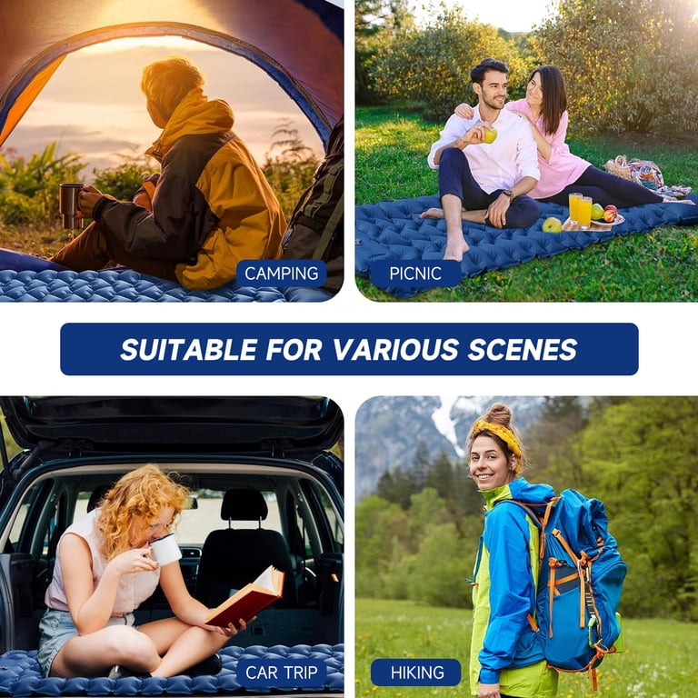 Aonhom Ultralight Sleeping Pad, Inflatable with Foot Pump photo 2