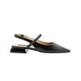 thumbnail image 3 of Flat Balerina Dama Color Negro Tacon Ancho Salamandra Correa negro 25, 3 of 6