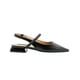 thumbnail image 3 of Flat Balerina Dama Color Negro Tacon Ancho Salamandra Correa negro 25, 3 of 6