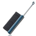thumbnail image 3 of Cepillo de exfoliante multiusos de doble cara con mango extensible Cama de alfombras Scrubber Removedor de polvo al aire libre Bañera Herramienta de limpieza Azul Advancent HA012407-02B, 3 of 7