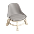 thumbnail image 1 of Rongfmy Rouleau à Faible Hauteur Rotation 360 avec 4 Roulettes pour Adultes Enfants Pratique Gris, 1 of 9