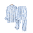 thumbnail image 6 of 100% Cotton women's Pajama set, Flannel Pajama set, sleepwear loung wear Printed, 6 of 7