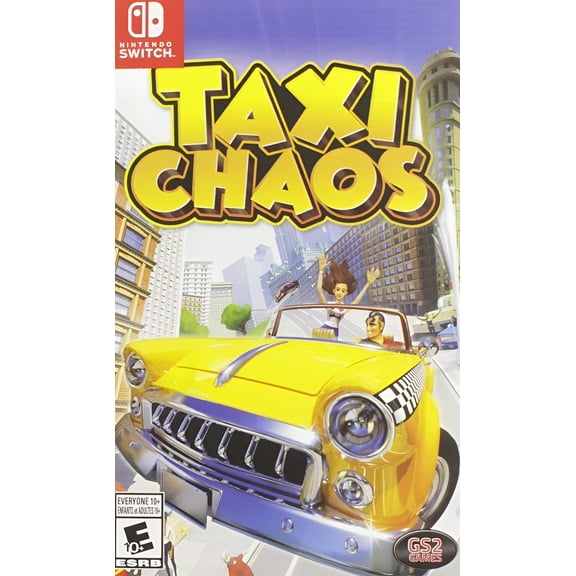 Taxi Chaos, GS2 GAMES, Nintendo Switch, Physical Edition