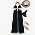 thumbnail image 6 of Huowey Women Swimwear Solid Color Slim Fit Swimsuit Bikini Set For Beach Pool Summer Beachwear Honeymoon Cruise Trendy Wear, 6 of 7