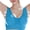 Blue, variant on Women's Smooth Seamless Wireless Bra Wide Side Wings Full Coverage Plunge Brassiere Lifting Comfort Bralette Anti-Chafing Everyday Underwear Top Grey 3XL