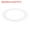 White, variant on Uxcell Metal Goof Trim Ring, 2.59" OD 1.38" ID Circular Ceiling Light Ring Trims, Matte Black 1Pack