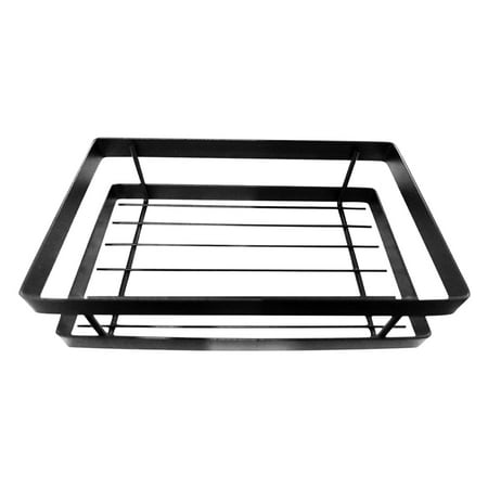 

Steel Kitchen Storage Shelf Seasoning Tools Hanging Stand Home Bathroom Storage Rack 50CM