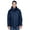 Midnight Navy, variant on North End 88130 Men's 3-in-1 Insulated Jacket-Black-2XL