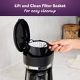 thumbnail image 6 of 5 Cup Switch Coffee Maker, Small Drip Coffee Machine, Electric, Paper Filter, 25 oz Capacity, Black, 6 of 6