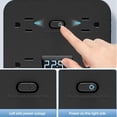thumbnail image 6 of 16-in-1 Flat Plug Surge Protector Power Strip – 5/6.5/10FT Extension Cord, Wall-Mounted/Desktop, Portable for Home & Office, 6 of 6