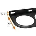 thumbnail image 6 of GlowShift | 52mm Black Universal Triple Gauge Under Dashboard Mounting Bracket Pod for Cars and Trucks, 6 of 6