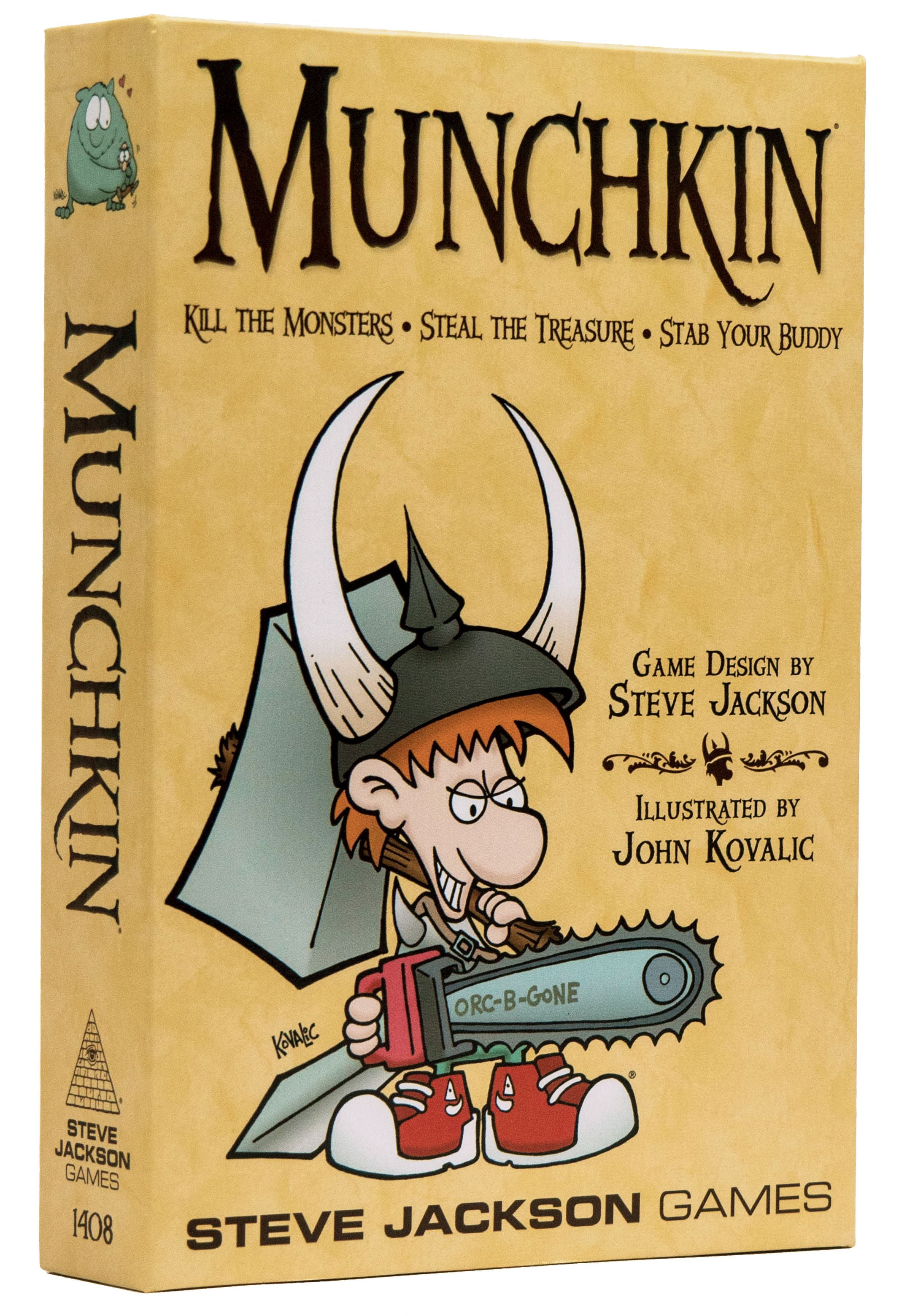Munchkin Card Game Steve Jackson Games 1st Printing 2014 for sale online 
