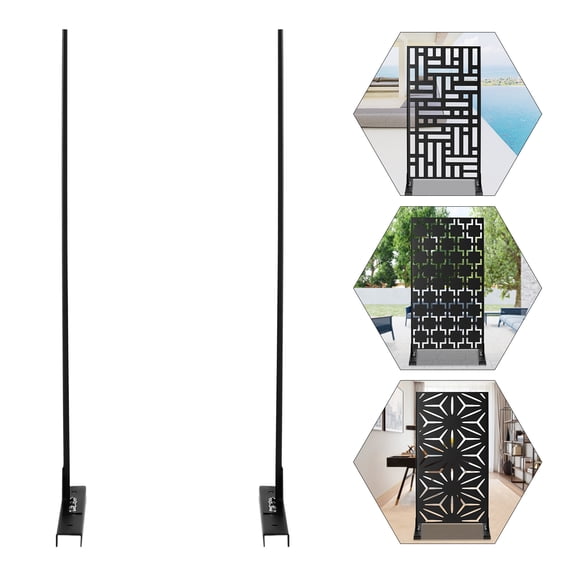 Privacy Screen Panels Stand Metal Privacy Screen Room Divider Outdoor Indoor