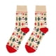 thumbnail image 4 of Calcetines Mujer Hombre Unisex Regalos de Navidad Casual Invierno Cálido Algodón Tejido Suave Calcetines Largos Mujer, 4 of 5