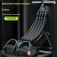 thumbnail image 6 of 21 Fitness Resistance Bands-4 Tube Pedal Ankle Puller, 2025 New Pedal Resistance Band Stretch Bands, AB Training Auxiliary Device Workout Equipment for Women Men, 6 of 9
