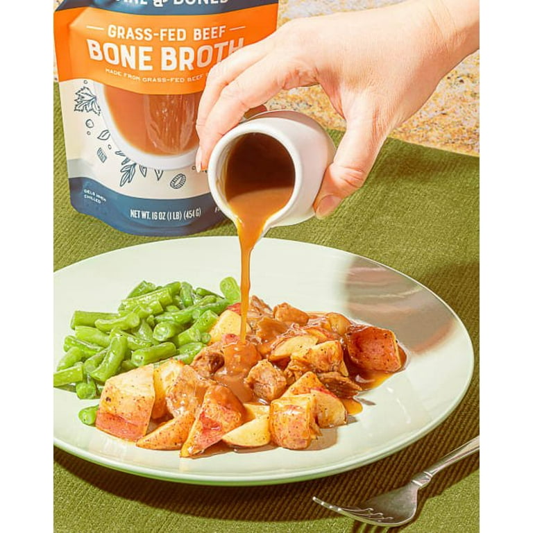 Bare Bones Bone Broth Mix, Chicken - 4 pack, 16 g packets
