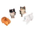thumbnail image 1 of Cat Doll Figures Toy, Wide Applicability Cute Mini Animal Miniatures  for Garden for Office Table, 1 of 8