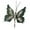 Green, variant on Virelaxpo Christmas Butterfly Decoration for Tree and Wall - Sequined Clip-On Butterflies in Festive Colors, Easy to Hang for Holiday Ambiance Enhancement