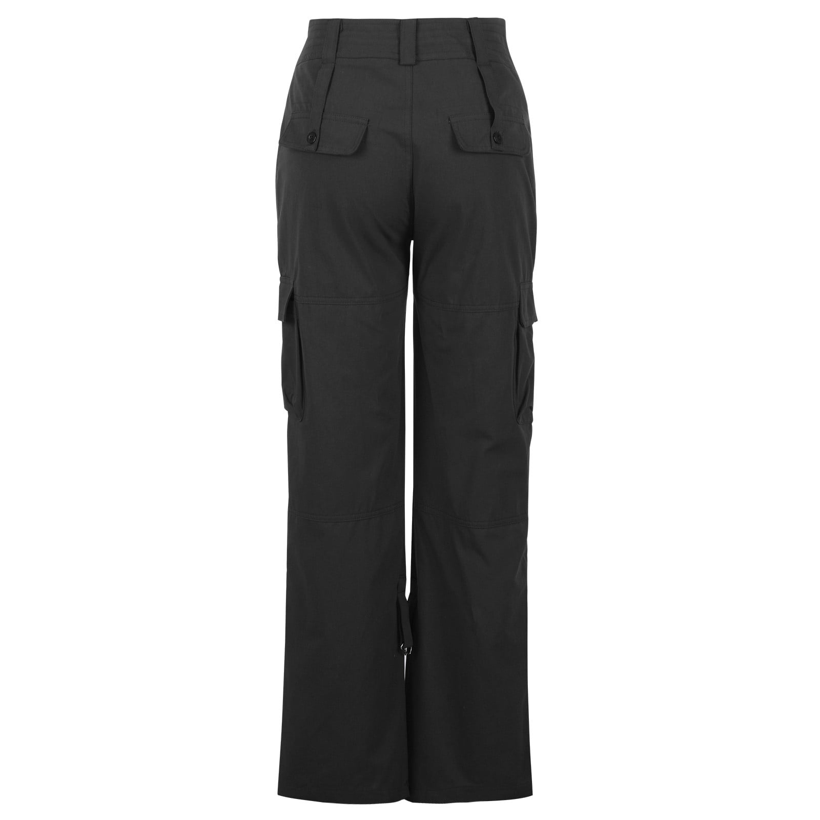  Cargo Pants for Women Multi- Pockets Low Rise Solid Color  Overalls Trousers Ladies Wide Leg Streetwear Sweatpants (X-Small, BlackA1)  : Clothing, Shoes & Jewelry