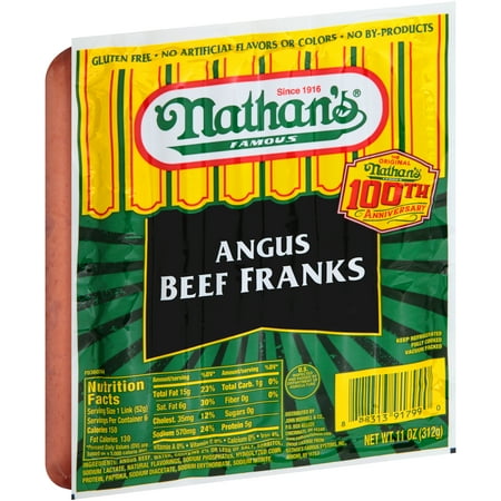 Nathan S All Beef Hot Dogs Gluten Free Nathan S All Beef Hot Dogs Gluten Free