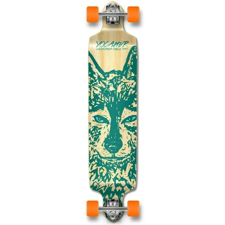Yocaher Drop Down Longboard Complete - Spirit Animal WOLF price history on PriceWatchPro