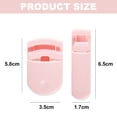 thumbnail image 2 of 2 Pcs Ensemble de Recourbe-Cils Mignon Portable Grand Angle Longue Durée Mini Recourbe-Cils de Voyage, 2 of 5