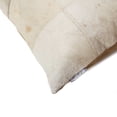 thumbnail image 2 of 18" x 18" Natural Patchwork Cowhide Pillow, 2 of 2