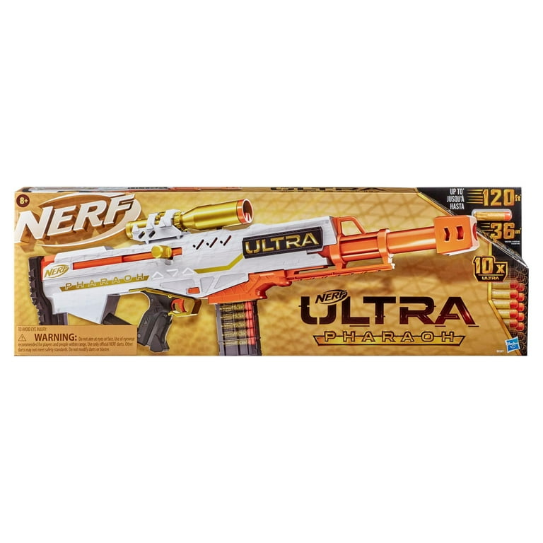 NERF Ultra Pharaoh Blaster with Premium Gold Accents