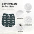 thumbnail image 6 of Lsque Turtle Chrysanthemum Printed Women's Running Shorts with Liner Pockets,Elastic Quick Dry Workout Athletic Gym Yoga Shorts,Womens High Waist Shorts-Small, 6 of 9