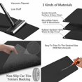 thumbnail image 5 of Rubber Stair Treads Carpet Non Slip, Black Stair Rugs For Wooden Steps, Reusable Carpet Stairs Runner, Machine Washable Stair Mats Covers, Black (30"x, 5 of 5