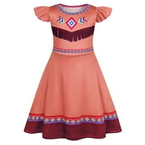 Benylion Nature-Inspired Princess Costume Kids Fancy Dress Role Play Outfits World Book Day Costumes for Girls Dress up for 9-10 Years