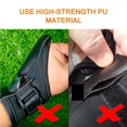 thumbnail image 2 of Corrección De Swing De Pelota De Golf Pu Negra Correa De Entrenamiento De Postura De Muñeca Resistente Ayuda De Entrenamiento De Postura De Pelota De Golf Portátil Para Guardurnaity OD007114-00, 2 of 7