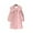 Pink, variant on Fleece Jackets for Women Women's Mid-length Fall-winter Mink Plus Size Extra Thick Faux Coat Yellow S